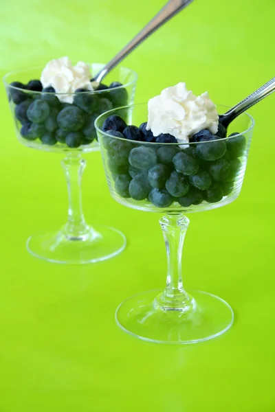 Blueberry Dessert — Stock Photo, Image