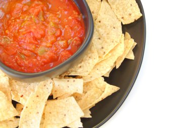 Salsa and Chips clipart