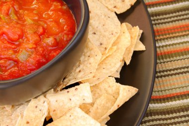 Chips and Salsa clipart