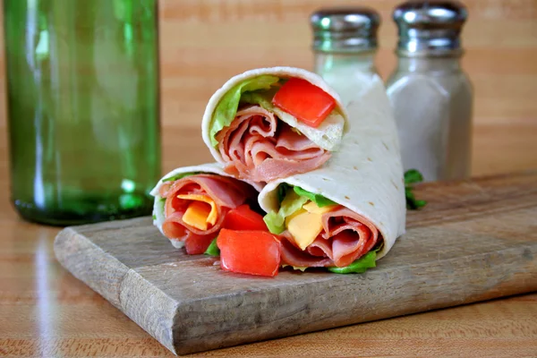 Ham and Cheese Wrap's