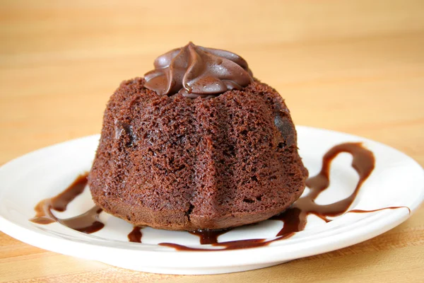 Chocolade dessert Stockfoto