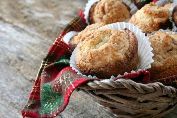 Muffins de canela Streusel — Fotografia de Stock