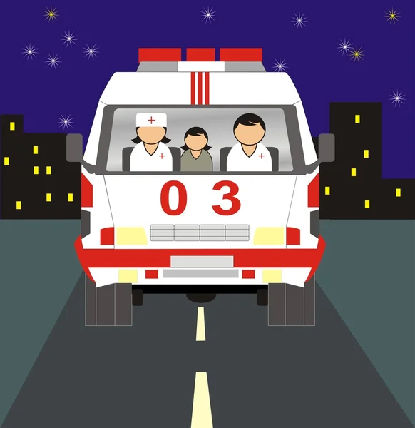 A．救护车 — 图库矢量图片