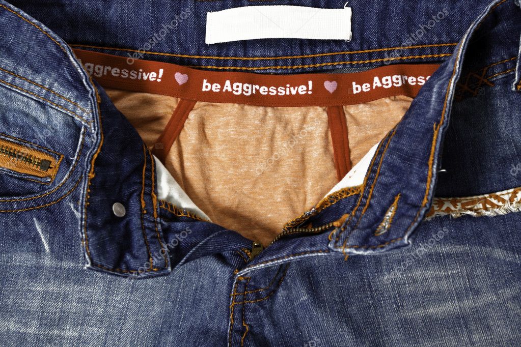 Denim with panties — Stock Photo © stefanel 5202792