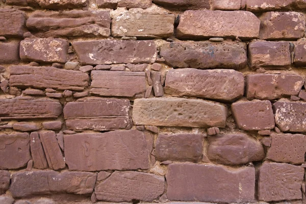 Red stone wall — Stock Photo, Image