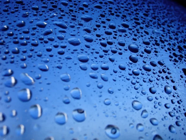 水滴ブルー — ストック写真
