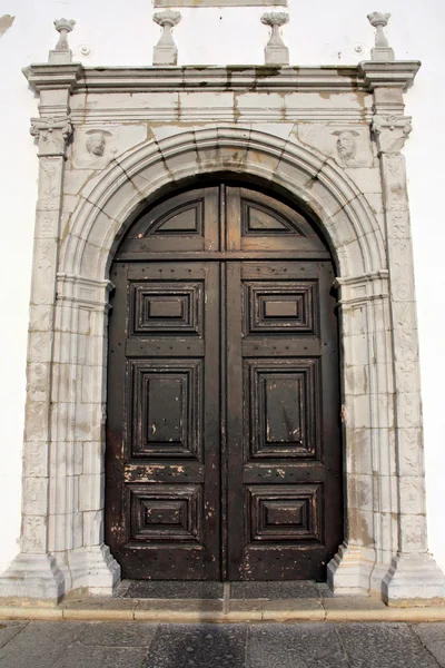 stock image Old church door