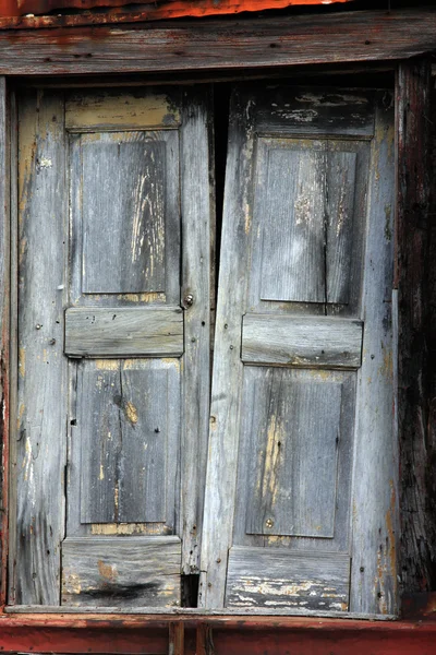 Eski ahşap pencere — Stok fotoğraf