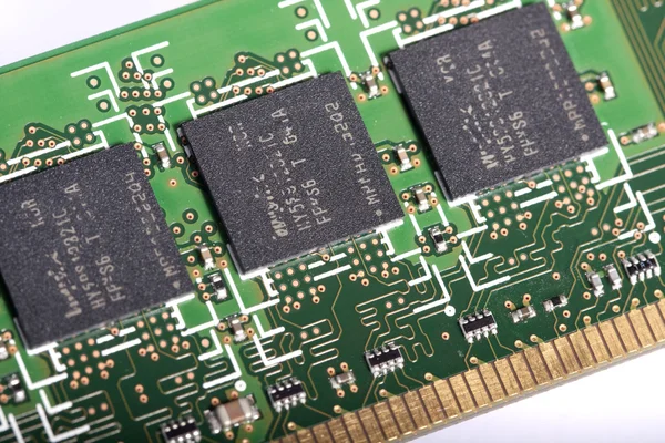 Chips de memoria del ordenador — Foto de Stock
