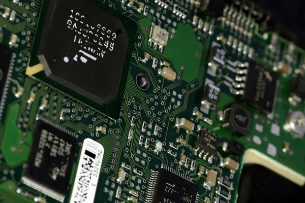 Placa de circuito de computador — Fotografia de Stock
