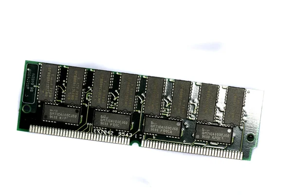 コンピューターのメモリ チップ — ストック写真