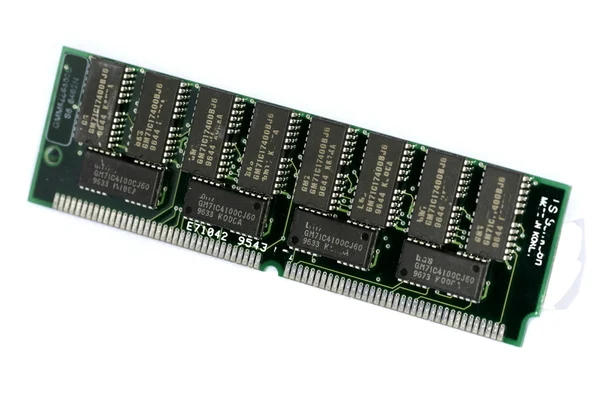 Чипы памяти компьютера — стоковое фото