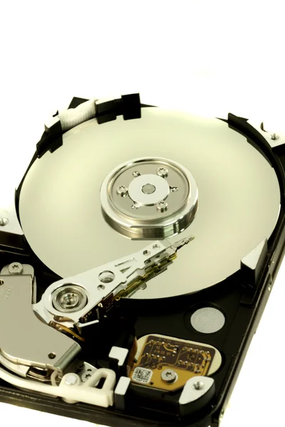 Inside a computer harddisk — Stock Photo, Image