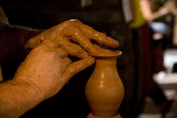 Pottery making