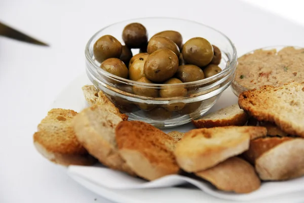 Olives et tapotements — Photo