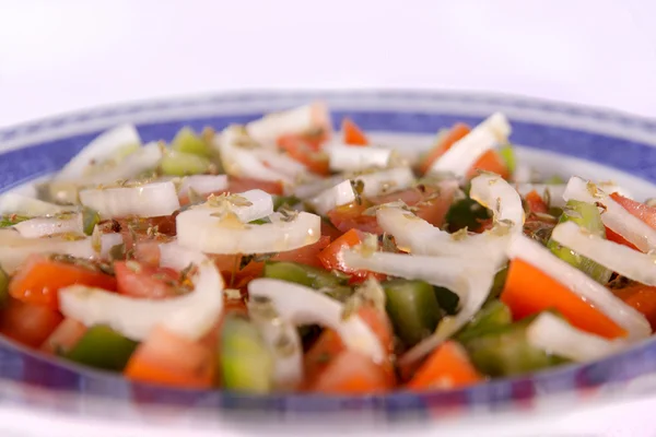 Frisch gemachter Salat — Stockfoto