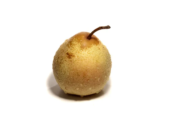 Päron på vit — Stockfoto