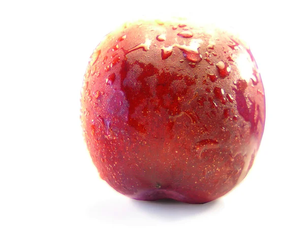 Röd skallig persika — Stockfoto