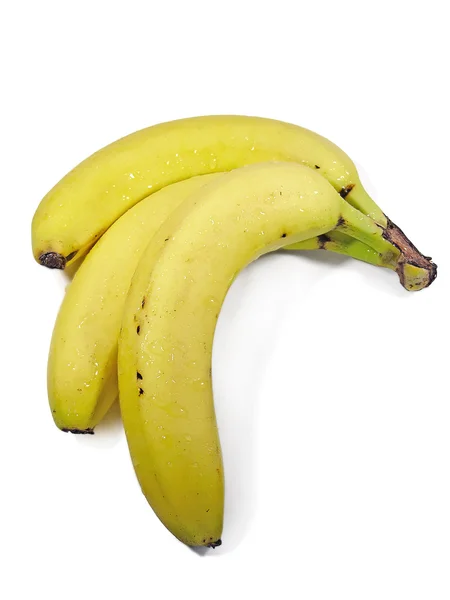 Три банани — стокове фото