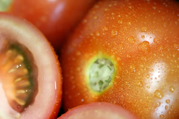 Close up on tomatoes — Stock Photo, Image