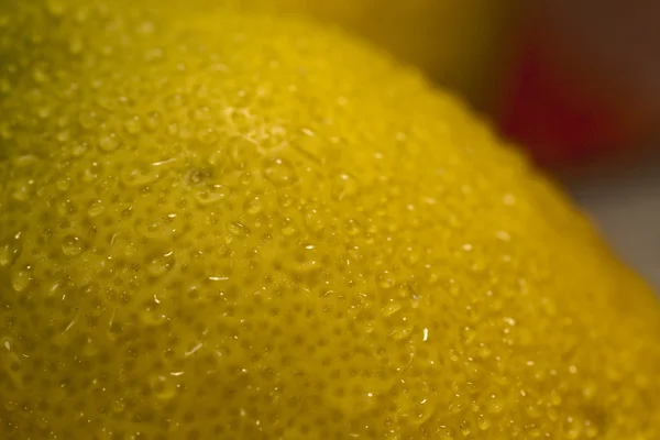 물방울 레몬에 — 스톡 사진