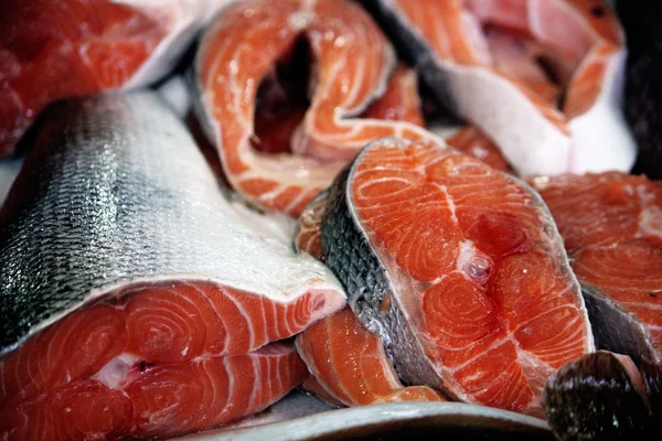Fresh salmon Stock Image