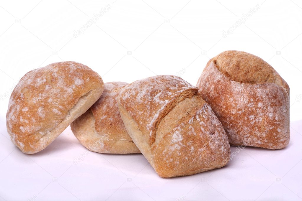 Bunch of small breads