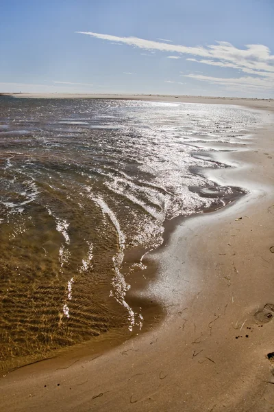 Linii brzegowej plaży — Zdjęcie stockowe