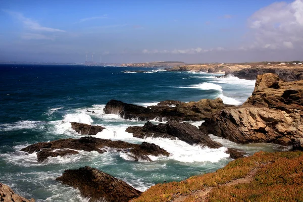 Porto Covo coastline — Stock Photo, Image