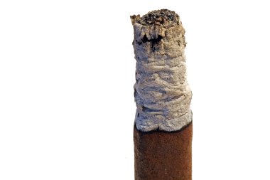 Cigar and ash clipart