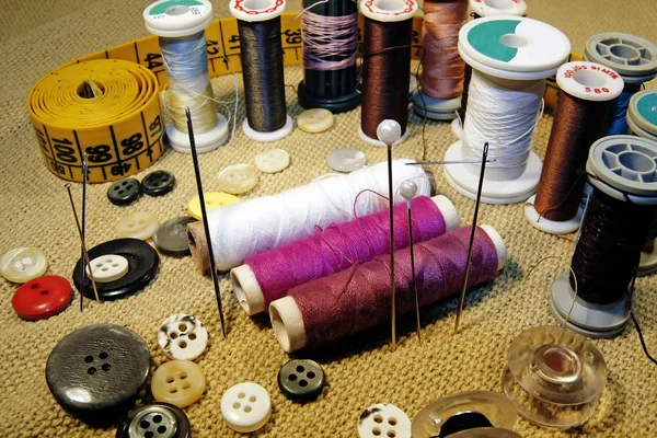 stock image Several sewing kit