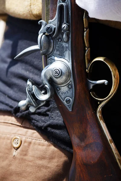 stock image Gun closeup