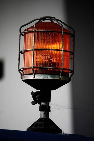Safety warning lantern — Stock Photo, Image