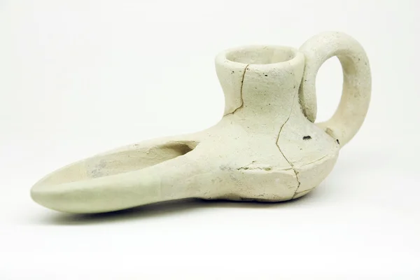 Starożytnych islamskich oleju lampy artefakt — Zdjęcie stockowe