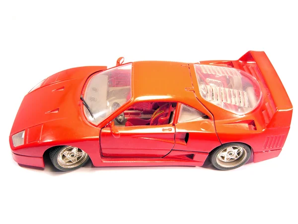 Miniatyr röd sportbil — Stockfoto
