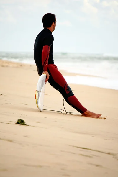 Surfer wachten — Stockfoto
