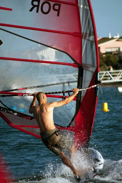 Windsurf sporu — Stok fotoğraf