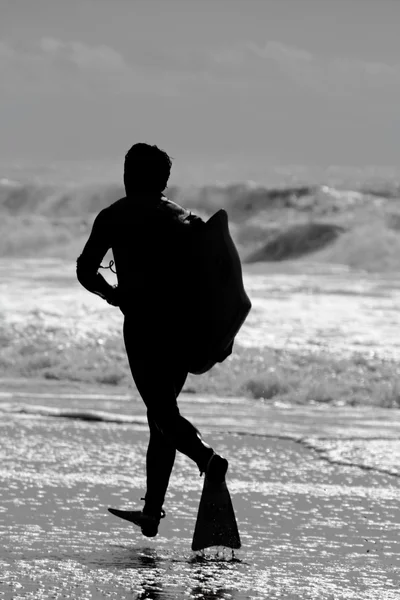 Bodyboard surfer — Zdjęcie stockowe