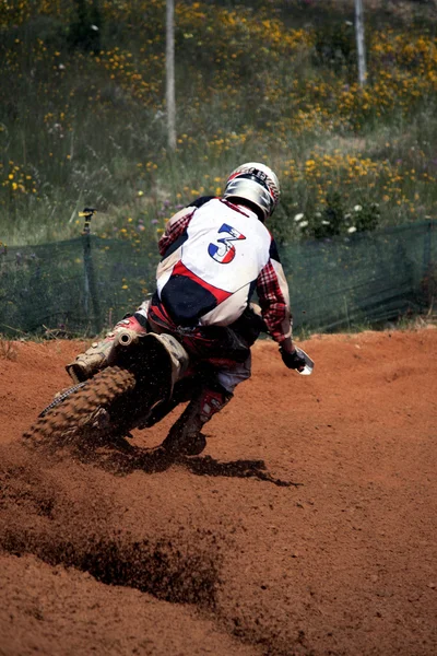 Motocross dirtbike — Fotografia de Stock