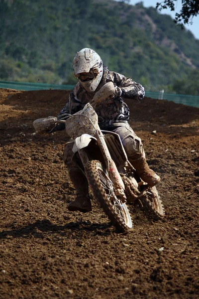 Motocross dirtbike — Fotografia de Stock
