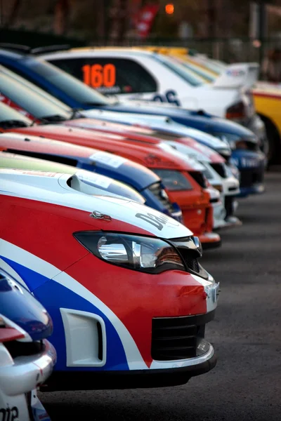 Rally cars — Stock Photo, Image