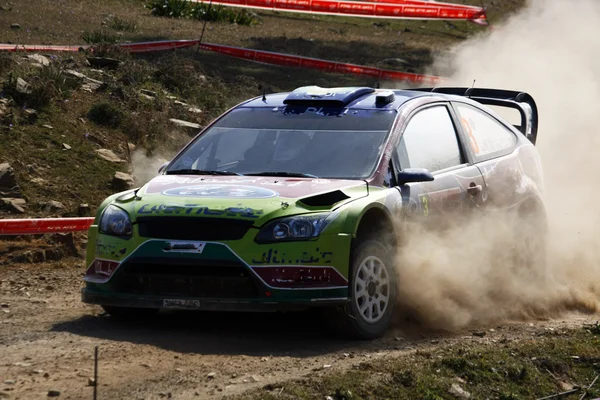 Rallye-Wettbewerb — Stockfoto