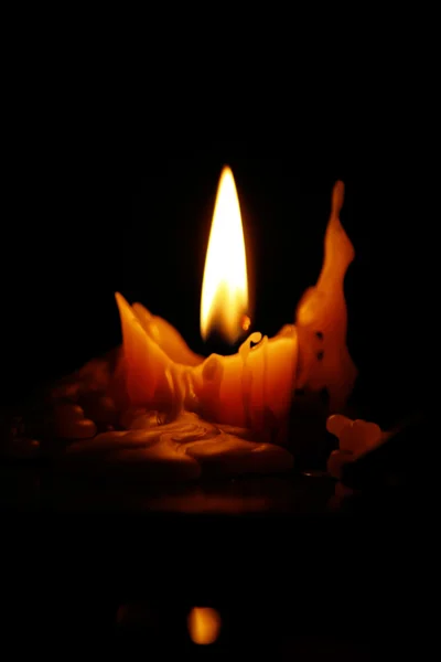 Candle lit — Stock Photo, Image