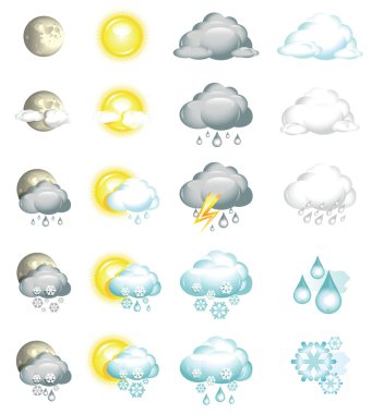 Weather Icons clipart