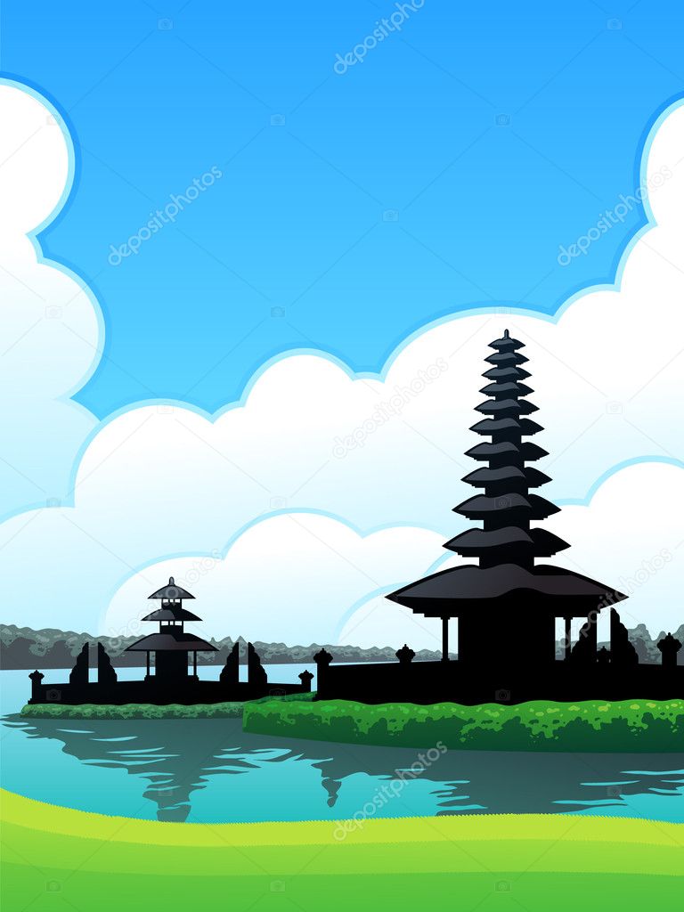 Bedugul Bali Background