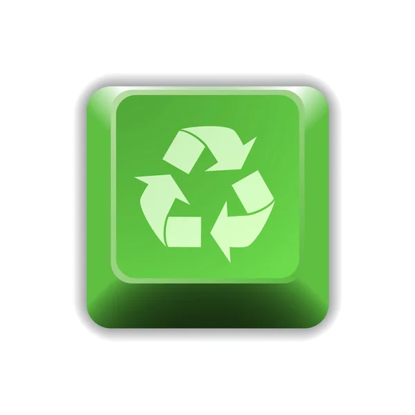 Ανακύκλωσης κλειδί — Διανυσματικό Αρχείο