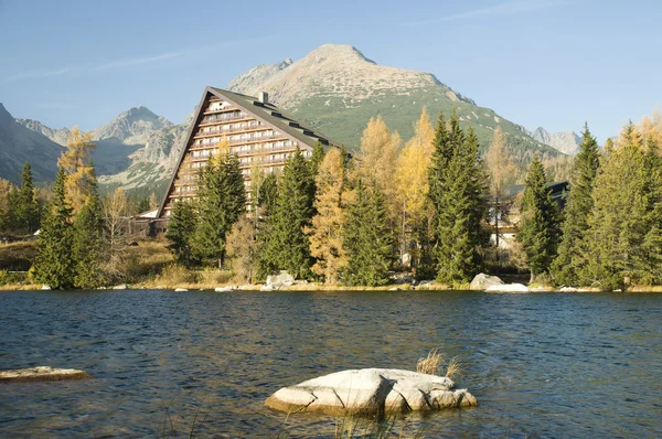 stock image Strbske pleso, Hight Tatras, Slovakia