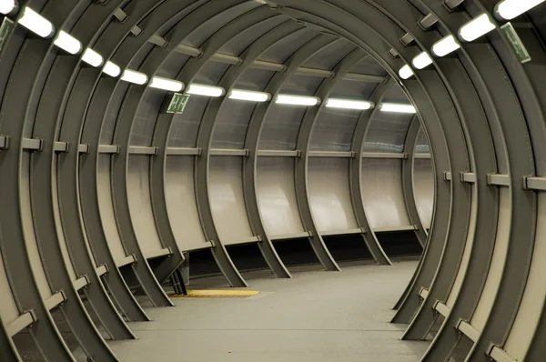 Túnel futurista Fotos de stock libres de derechos