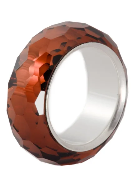Кристальное кольцо — стоковое фото