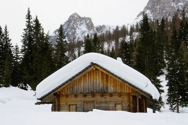 Alpine hut — Stock Photo, Image